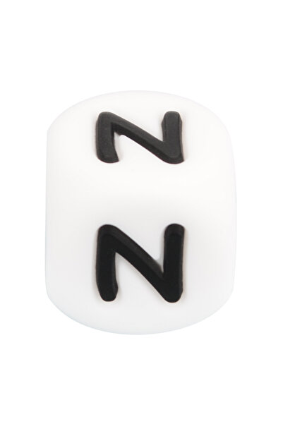 Choice26 12mm N Lofca 100Pcs 12MM Silicone Letter Beads Silicone Beads Loose ...