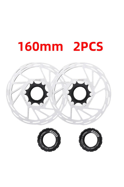 Choice 160mm 2Pcs IIIPRO Bicycle Center Lock Bicycle Brake Rotor 140mm/160mm/...