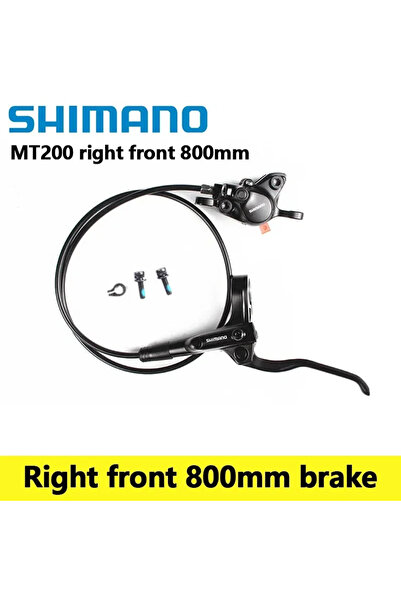 Choice MT200 rightfront 800 Shimano BR MT200 Only One Side Hydraulic Disc Bra...