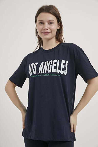 Arma Life Armalife 10270 women's t-shirt with printed text and bis collar