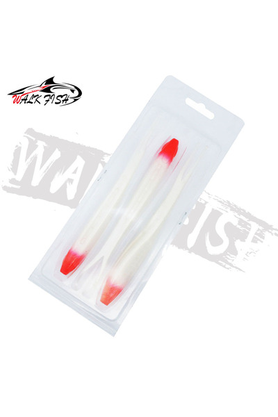 Choice E 5 WALK FISH 3pcs Drop Shotting Soft Bait Fishing Lure 170mm 15.5g V-...