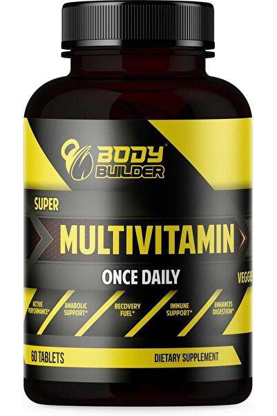 Body Builder Multivitamin, 60 Tablets, Mineral, Support for Immune Function, ...