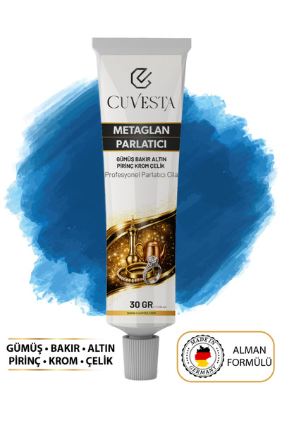 Cuvesta Metaglan Gümüş/Bakır/Altın/Krom/Çelik/Pirinç/Nikel Temizleyici ve Par...