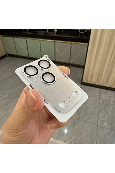 Choice Other For 17Pro Max Silver 1Set Full Cover Metal Camera Protection Gla...