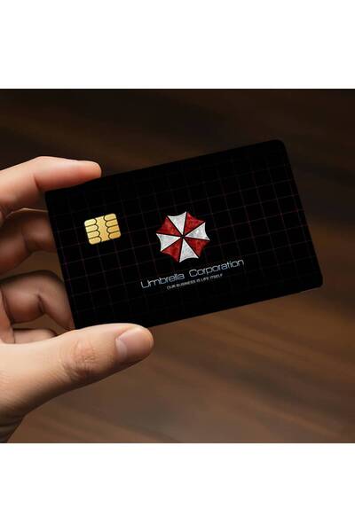Choice8 18.6x13.7CM z1 Game Umbrella Corporation Credit Decorative Card Stick...