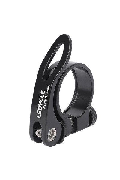 Choice Black 31.8mm LEBYCLE MTB Road Bicycle Quick Release Seatpost Clamp Bik...