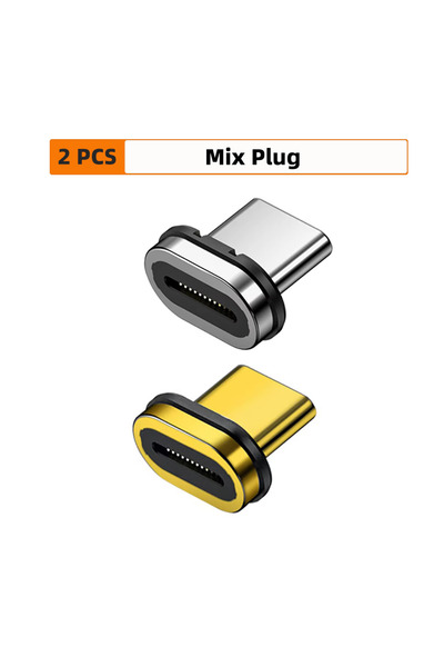 Choice9 2Pcs Plug Mix USB4.0 Thunderbolt3 Magnetic USB C To Type C Adapter 14...