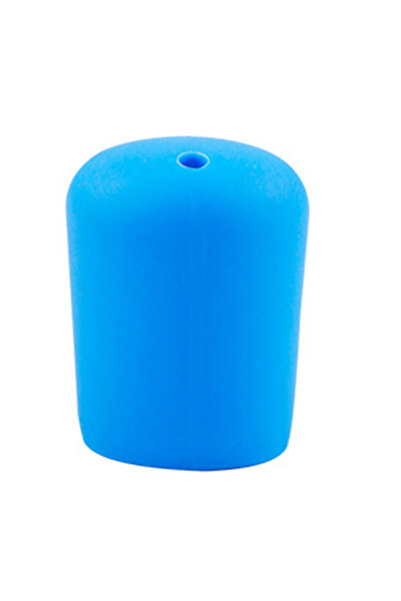 Choice S blue Fishing Rod End Cap Fishing Rod Handle Protective Case Silicone...