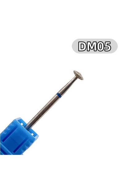 Choice4 DM05 قطعة واحدة من رؤوس حفر الأظافر الماسية مع غراء، مقاس 3/32 بوصة، ...