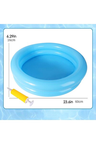 Choice1 round Inflatable Foot Basin Convenient Foot Soaking Bath For Pool Bea...