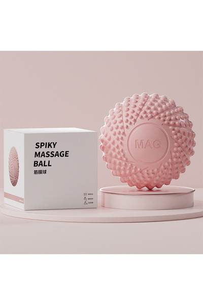 Choice Pink 6.5cm Massage Lacrosse Balls Fascial Ball For Arm Back Foot Massa...