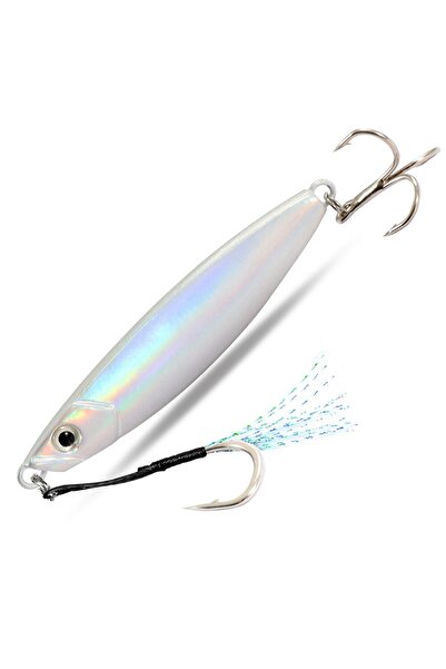 Choice 20g Sparkling Metal Jig Fishing Lure 20g Shore Cast Hook Swimbait Arti...