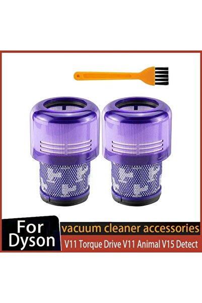 Choice light yellow HEPA Filter Replacement Parts For Dyson V11 Torque Drive ...