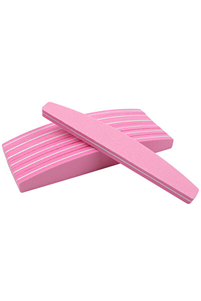 Choice Pink 60Pcs Nail File Sponge 100/180 Mix Color Nail Art Polisher Block ...