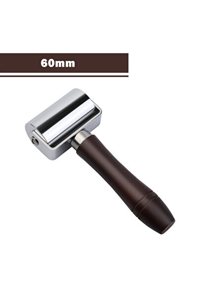 Choice5 type5 KRABALL Leather Press Edge Roller with Wooden Handle Leather Ro...