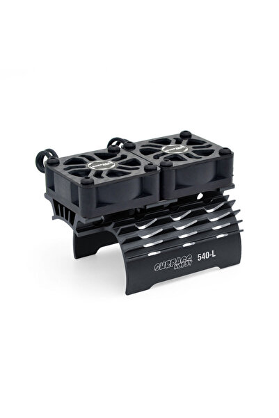 Choice 540-L Black SURPASS HOBBY RC Motor Fan Cooling Heatsink for 540 3650 3...