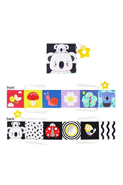 Choice10 B- Koala Baby Cloth Book High Contrast Baby Toys 0M+ Newborn Crib To...