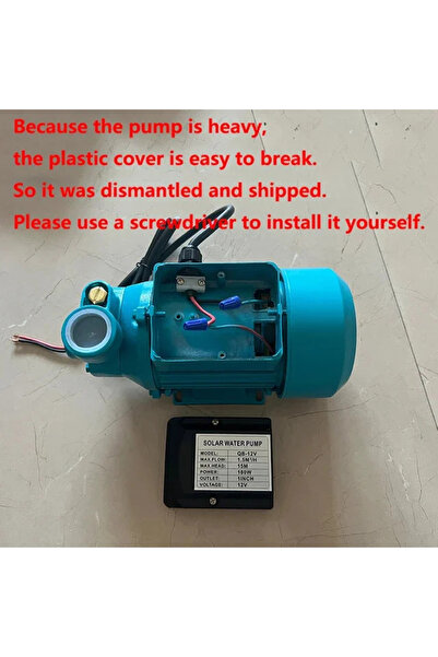Choice1 24V Packing DC 12V 24V 48V Water Pump Brushed Motor Booster Pump QB60...