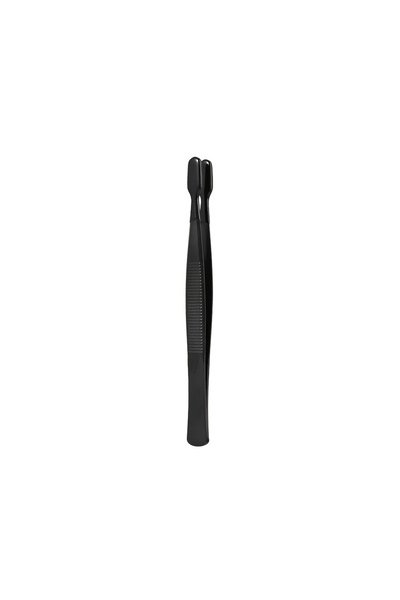 Choice Fat short 1Pcs Tweezers With Tips Tweezers PVC Silicone Coated Non Mar...