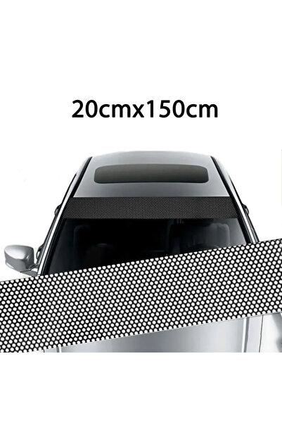 Choice Type A Fly Eye Film Car Sunshade Stickers Fly Eye One Way Vision Mesh ...