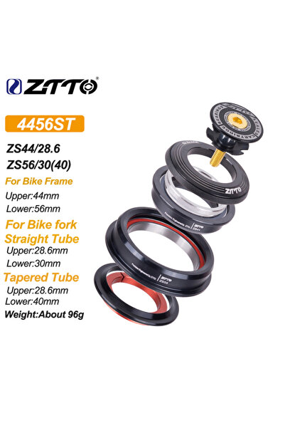 Choice ZTTO 4456ST ZTTO MTB Road Bicycle CNC Headset 1 1/8"-1 1/2" Sealed Bea...