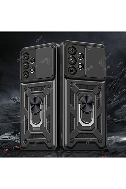 Choice For Galaxy A55 5G black For A55 A35 A25 A15 Camera Shockproof Armor Ca...