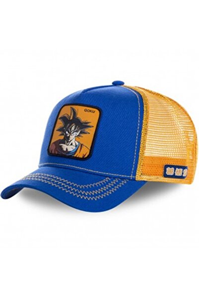Choice38 Bandai GOKU BLUE New Dragon Ball Son Goku Cap Summer Travel Peaked C...