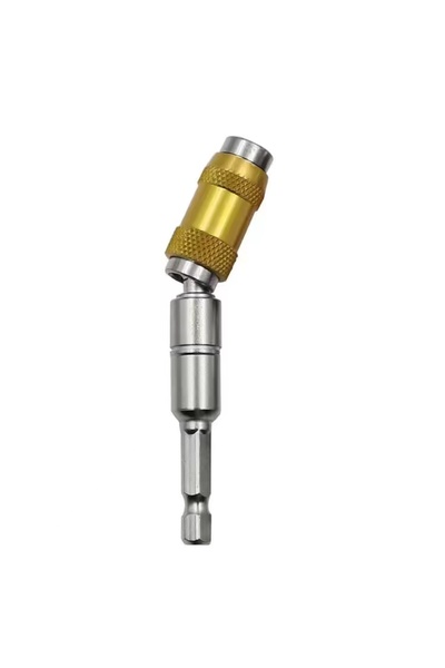 choice2 Hexagonal Silver Yellow 1/4 "Hex Magnetic Ring Screwdriver Bits Drill...