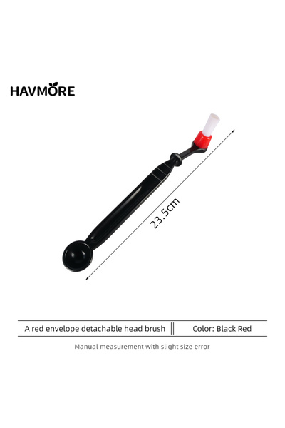 Choice red Food Grade Coffee Machine Cleaning Brush Long Handle Replaceable C...