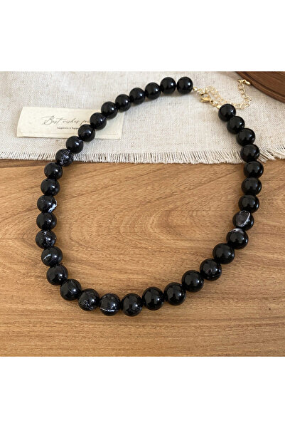 Choice3 black white color 7 Colors 42cm Smudging Round Beads Acrylic Choers N...