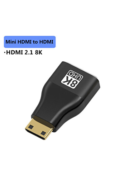 Choice Mini HDMI to HDMI 8K HDMI 2.1 Adapter 90 270 Degree Right Angle Male t...