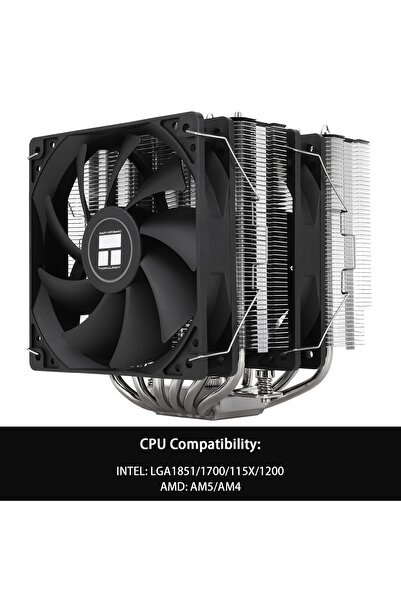 Choice11 مبرد هواء لوحدة المعالجة المركزية Thermalright Peerless Assassin 120...
