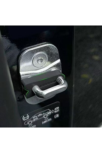 Choice5 1PSC Black Universal Car Door Lock Damper Buffer Car shock-proof sile...