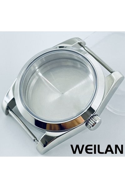 Choice 36mm NH34 NH35 NH36 Solid Back B1 36mm 40mm Silver Watch Case Waterpro...