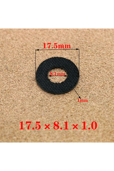 Choice4 17.5 × 8.1 × 1.0 مم، حلقة سحب من ألياف الكربون بسمك 1 مم، حلقة فرامل ...