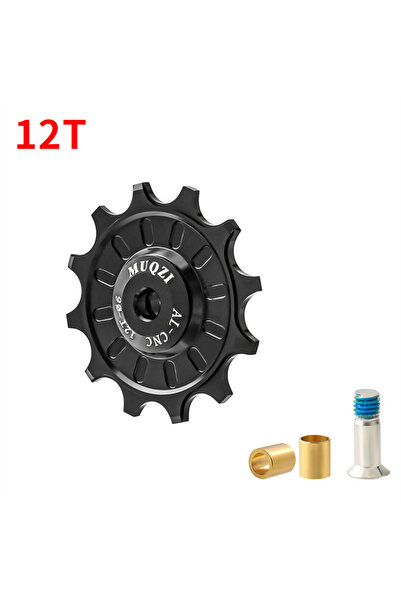 Choice 12T Black MUQZI Ceramic Bearing Jockey Wheel 11T 12T 13T 14T 15T 16T 1...