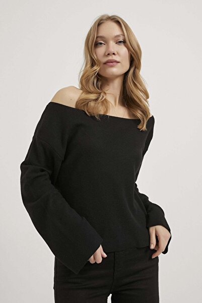 Arma Life Armalife 1510 Kayik Yaka Soft Textured Women's Blouse