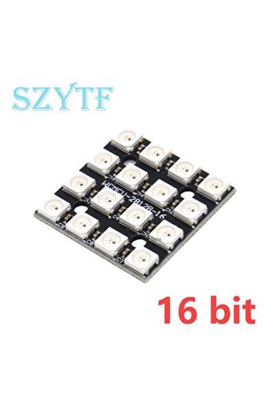 Choice4 SZYTF 16 بت 1/3/4/7/8/12/24/32/40/64 بت WS2812 5050 RGB LED Ring مدمج...