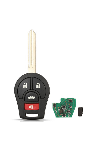Choice 315mhz 4buttons jingyuqin 315/433MHZ Remote Key For Nissan Sylphy Cube...