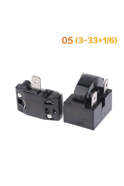 Choice4 3-3316 PTC Starter Relay Refrigerator Starter Relay Refrigerator Over...