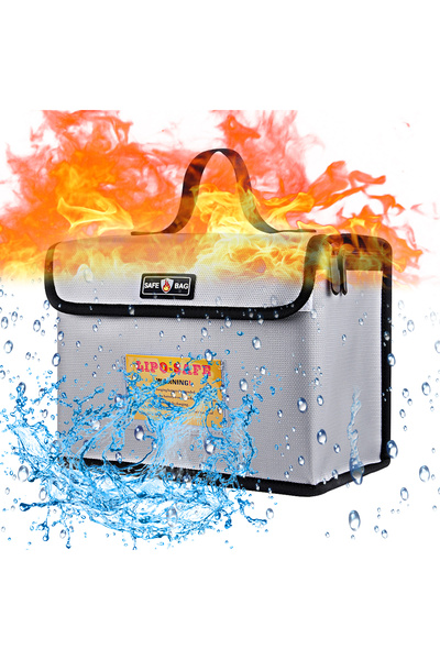 Choice Fireproof Explosionproof Lipo Battery Guard Safe Bag for Battery Stora...