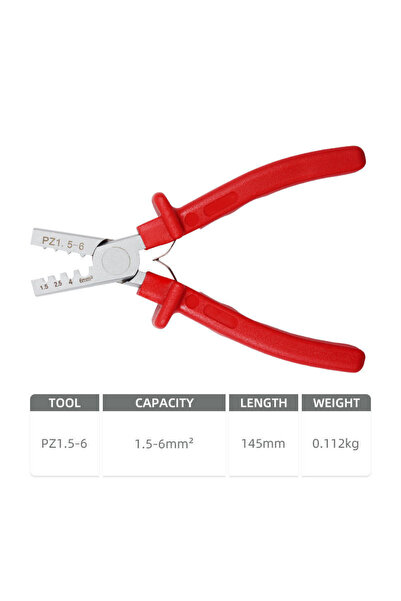 Choice9 PZ1.5-6 packaged Tubular Crimp Terminals Electrical Wire Cable Ferrul...