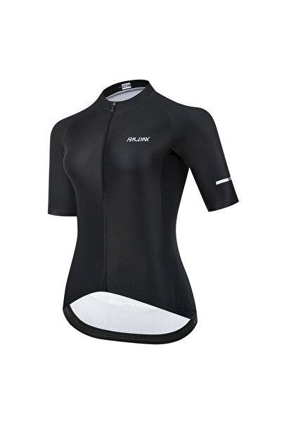 Choice29 M black Raudax Women's Cycling Jersey Short Sleeve Racing Tops Bicyc...