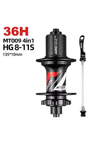 Choice R-36H-HG-QR ARC MT009 Bicycle Hub 28 32 36 Holes 6 Pawls HG MS XD 8 9 ...