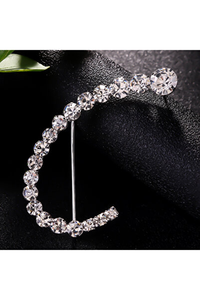 Choice Silver left ear High Sense Accessories Simple Style Geometric Ear Hang...