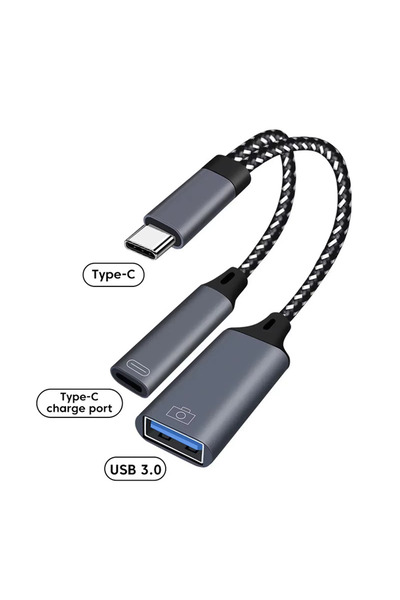 Choice USB C OTG Adapter Gaming Switch USB C OTG Cable Phone Adapter 2 in 1 T...