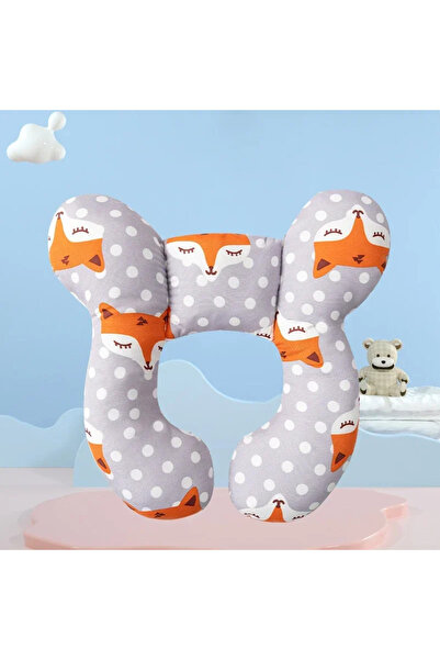 choice2 B223 Fox Children's U-shaped pillow Multi-functional stroller pillow ...