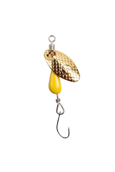 Choice B 2Pcs Spinner Spoon Metal Bait Fishing Lure 5.5cm/2.8g Sequins Long S...