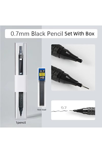 Choice 0.7mm black set 0.3 0.5 0.7 2.0mm Art Drawing Automatic Pencils Low Ce...