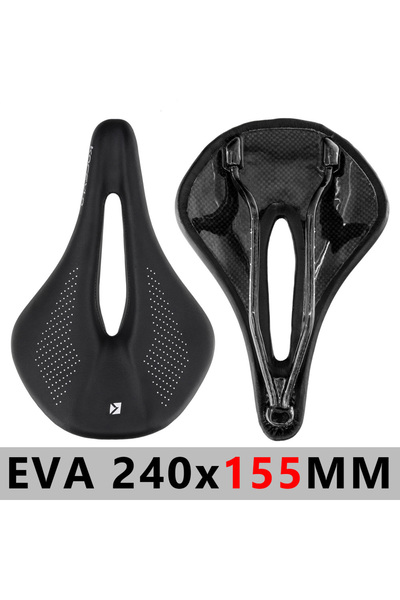 Choice EVA 155MM KOCEVLO 3D Printed Bike Saddle Carbon Fiber 240x143/155mm MT...